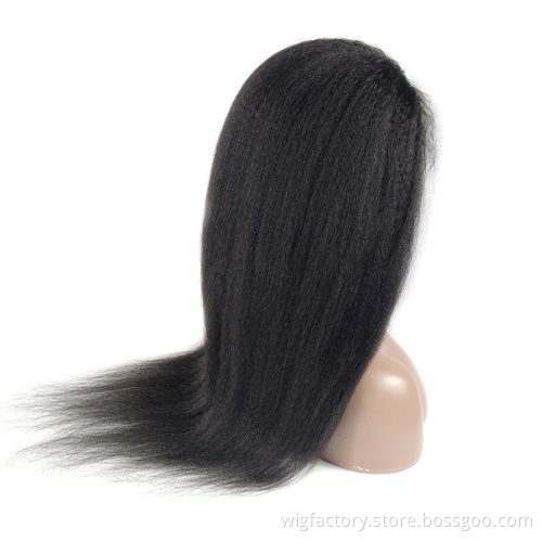 Glueless Virgin human glueless full hd lace wigs, cuticle aligned full lace wig human hair, full lace wigs with baby hair